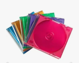 boitiers cd colorés